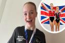 Mabel Florey, 14 has made history by becoming the first female Cornish gymnast to win a medal at the British Championships