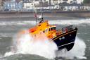 Penlee Lifeboat launched into a storm after a solo sailor activated his distess beacon