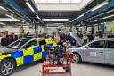 Dorset Police donated 10 seized cars to Bournemouth and Poole College.