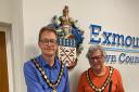 Cllr Joe Whibley is elected as mayor of Exmouth, Steve Gazzard is the deputy