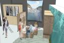 Concept design from 20/20 Projects for the new Looe Heritage Centre exhibition.