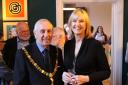 Lord Mayor Grenville Chappel and Rebecca Heane of Cream Cornwall