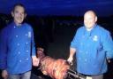 Village butchers Colin Retallack and Steve Vincent
