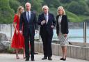 (Left to right) Carrie Johnson, US President Joe Biden, Prime Minister Boris Johnson and First Lady Jill Biden walk outside Carbis Bay Hotel, Carbis Bay, Cornwall, ahead of the G7 summit in Cornwall. Picture: PA Wire