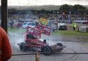 Last ever stock car race meeting held at United Downs Raceway