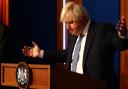 Boris Johnson Covid press conference: key points as UK Omicron doubles. (PA)