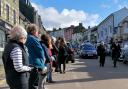 People lined the streets of Helston to pay their final respects to Raymond Arthur