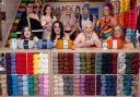 Members of a crochet and knitting group that meet at a Bodmin wool shop took the brave decision to bare all for a cheeky new calendar that aims to raise money for two Cornish charities.