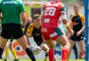 Luke Collins in action for Cornwall RLFC has been suspended for seven games. Picture: Patrick Tod