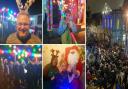 Thousands of people attending Helston Christmas Lights Switch On