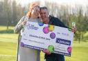 Christine and Nick Jane from Cornwall winning £1 million on the National Lottery