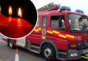Person trapped in home after unattended candle starts fire on New Year's Day
