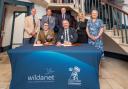 Wildanet joined by representatives from the Armed Forces sign the Covenant at Wildanet headquarters in Liskeard