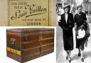 A Louis Vuitton trunk with a glamorous history is being auctioned in Cornwall