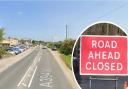 The A394 is closed on both directions following the crash this afternoon