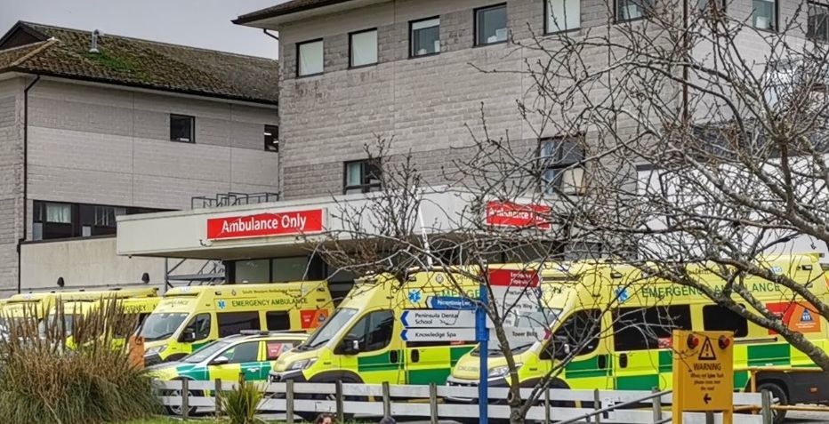 The A&E department at Treliske is like New Year every day Picture: GP/Google Maps