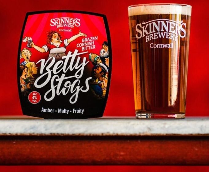 The previous Betty Stogs branding Picture: Skinners Brewery