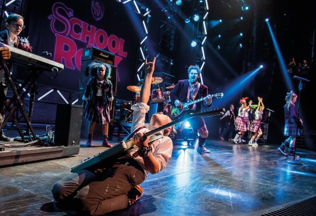 School of Rock is coming to Plymouth next May  Picture: Tristram Kenton