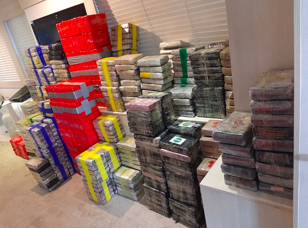 The drugs are worth £160 million Picture: National Crime Agency