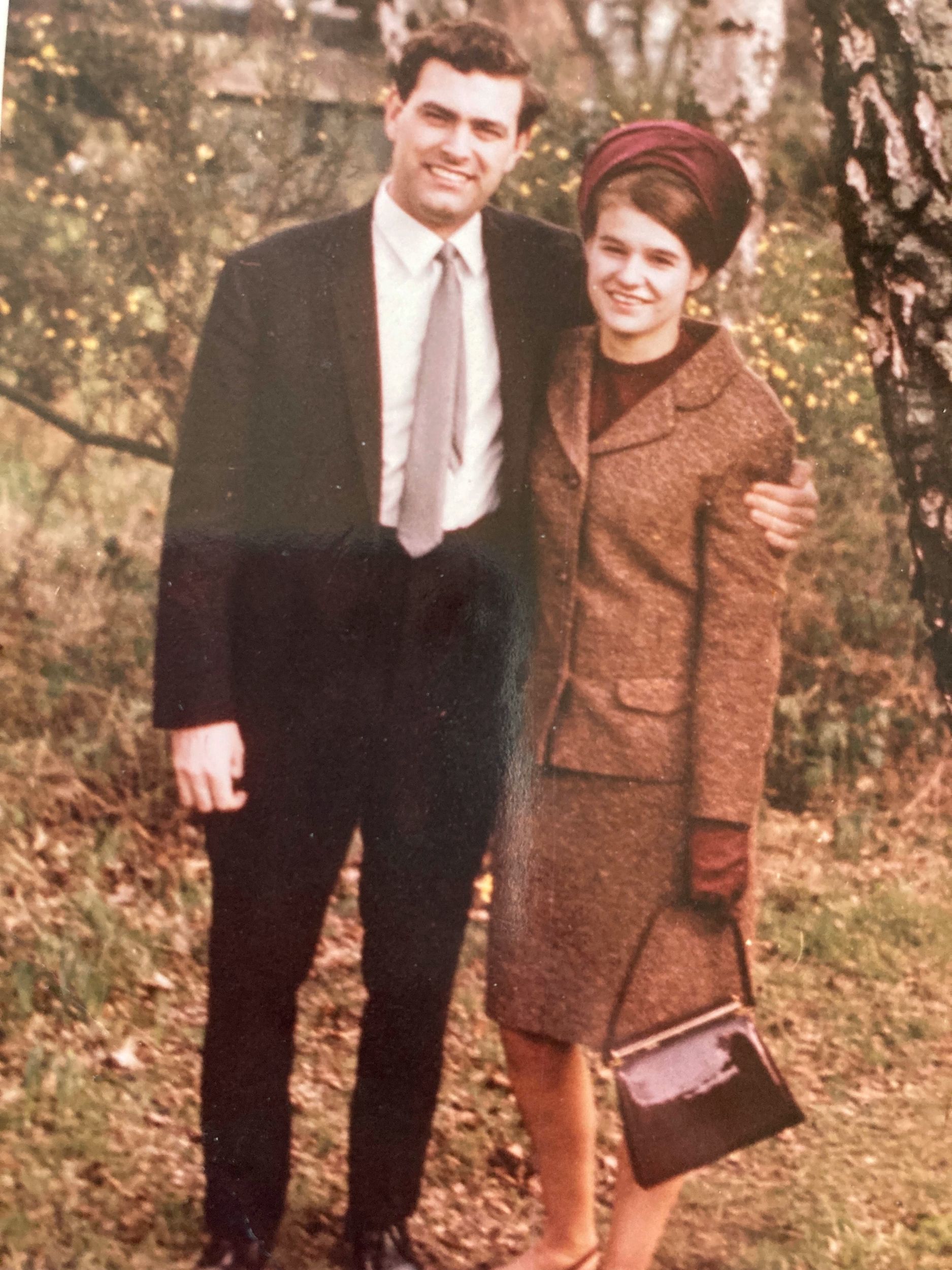 Vicki and her husband Keith in their younger years