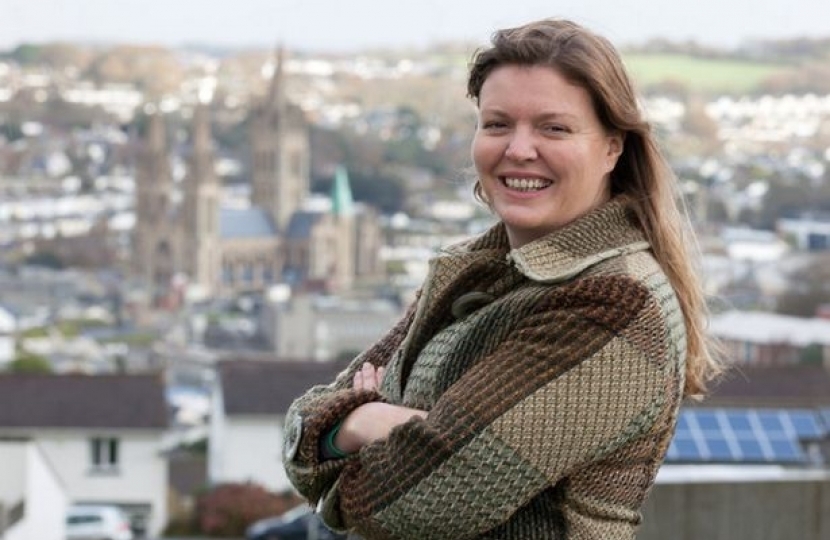 Cherilyn Mackrory, MP for Truro and Falmouth