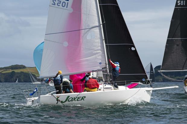 One of the sailing boats in the race Picture: Bex Chamberlain Photography