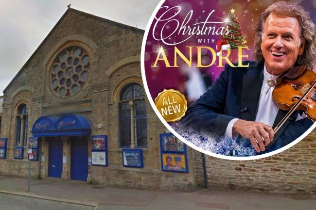 A world-famous classical musician is inviting music fans to attend a screening of his Christmas performance in Falmouth.