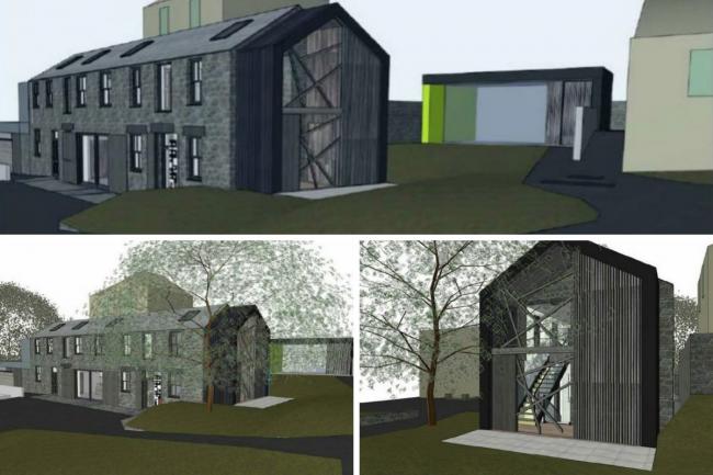 A planning application has been submitted to repair a dilapidated stable block in order to turn it into a community hub.