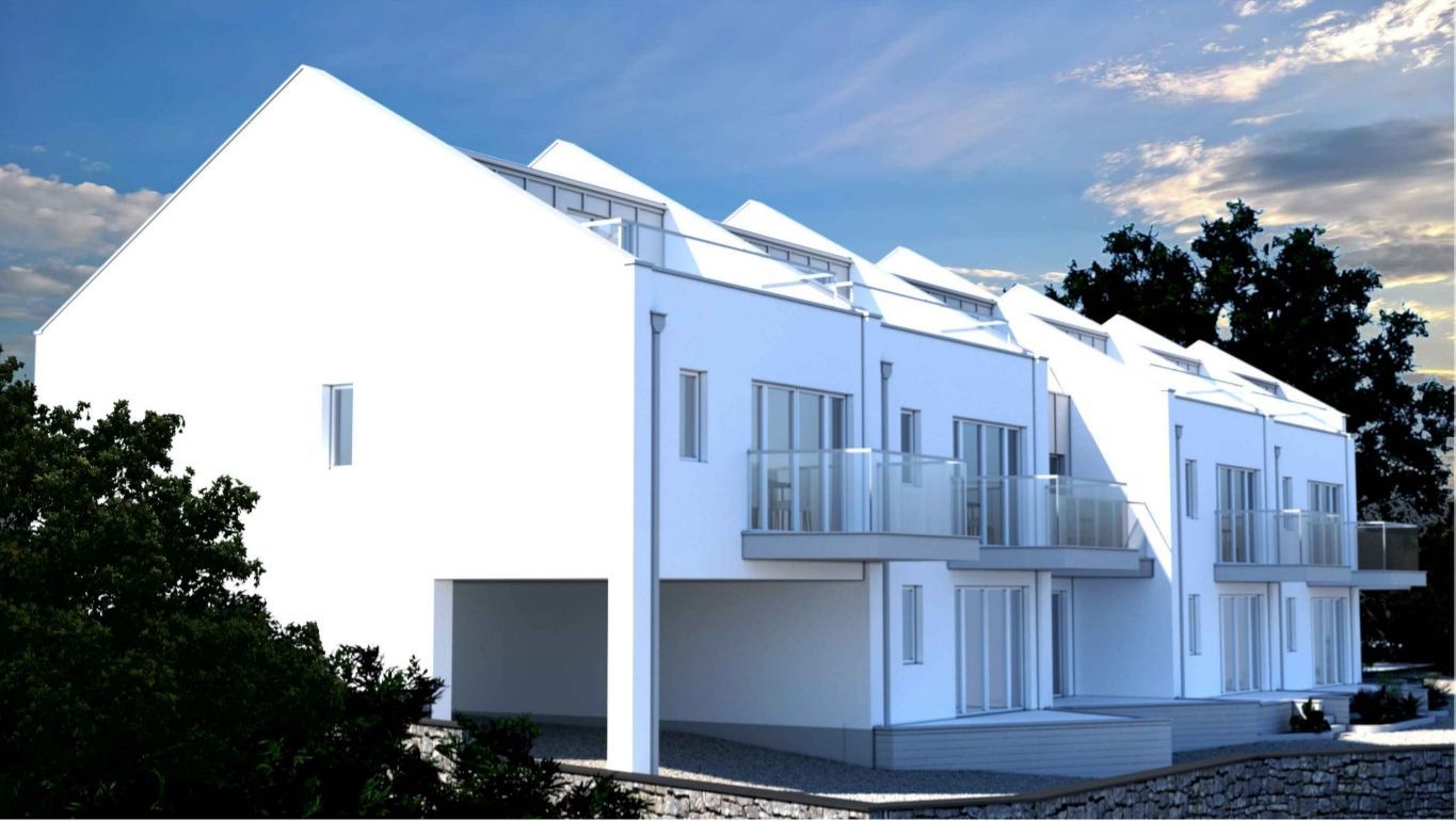 Another angle of the proposed houses Picture: CAD Architects/Cornwall Council