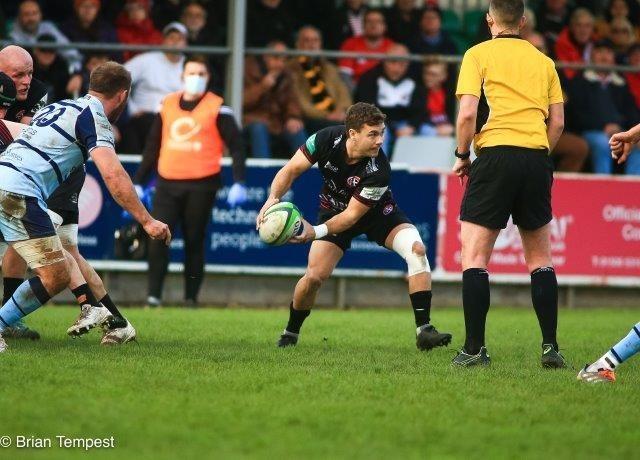 Alex Schwarz pictured against bedford on his 50th appearance for the club Picture: Brian Tempest