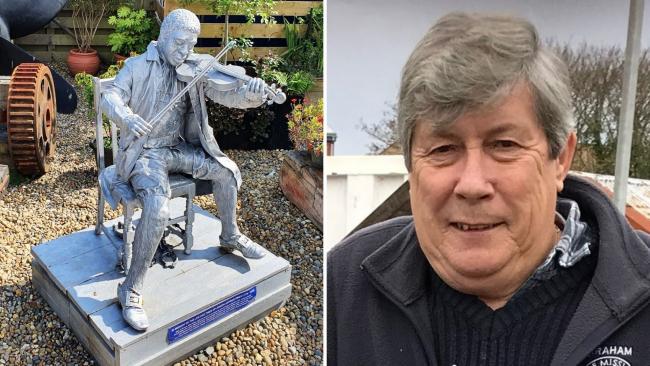 The statue of Joseph Emidy, created by Graham Hall, is a key part of the award-winning Mission to Seafarers garden