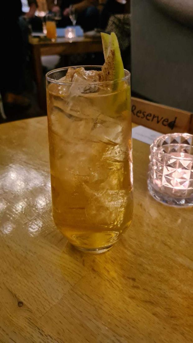 Falmouth Packet: The Apple Snap cocktail