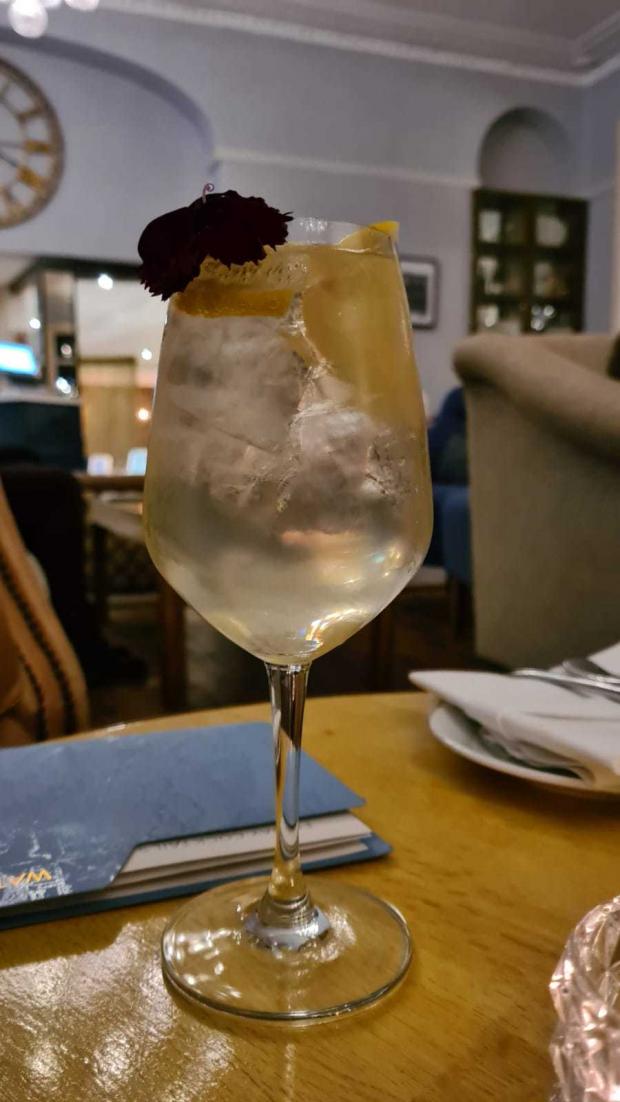 Falmouth Packet: The Elderflower Fizz cocktail