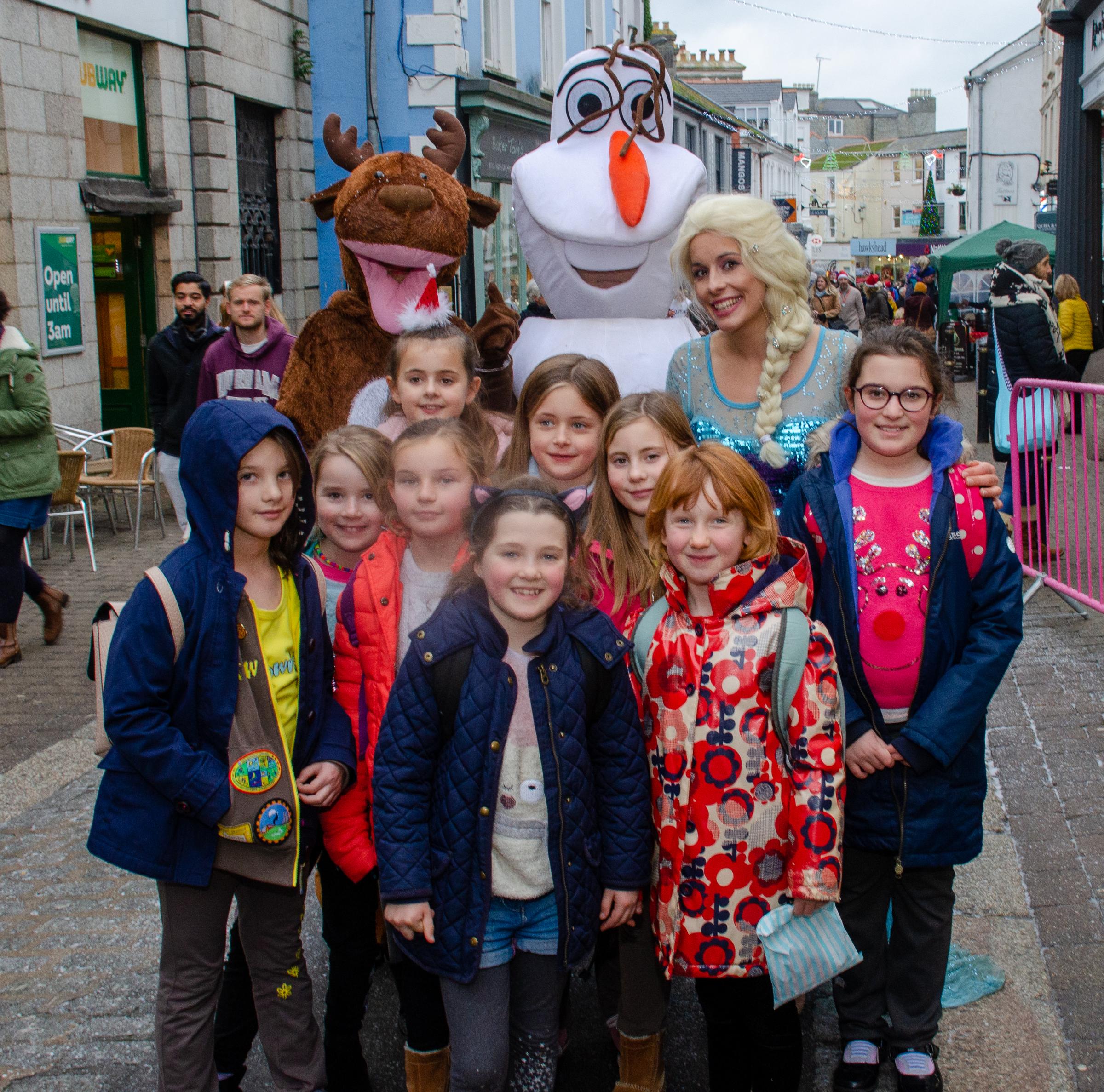 Having fun at the 2019 Falmouth Festive Weekend