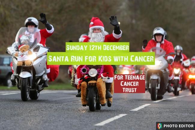 Motorbike Santas will be travelling across West Cornwall.