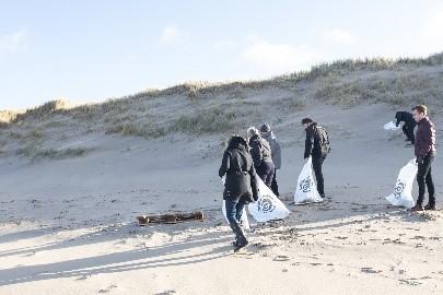 Falmouth Packet: The beach clean took place on Monday December 6