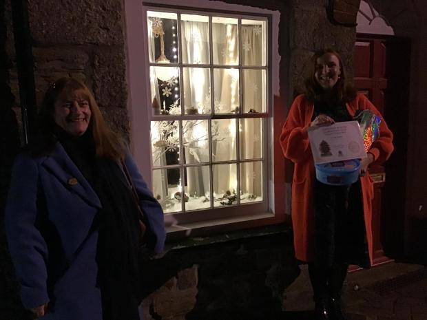 Falmouth Packet: Prizes were presented by councillors Tracey Doyle and Karen Milan