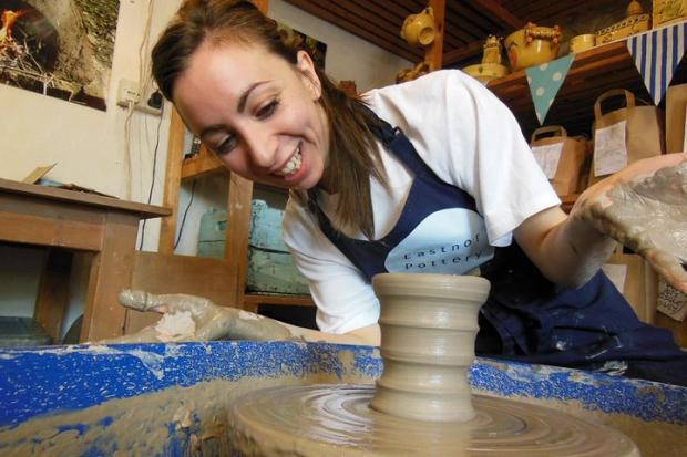 Falmouth Packet: Introduction to the potter's wheel. Credit: Tripadvisor
