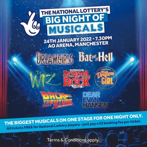 Falmouth Packet: National Lottery's Big Night Of Musicals (Camelot)