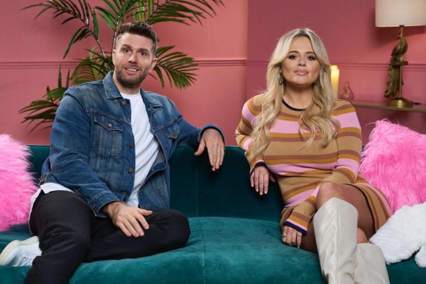 Falmouth Packet: Joel Dommett and Emily Atack will star in the new series of Dating No Filter (Sky)