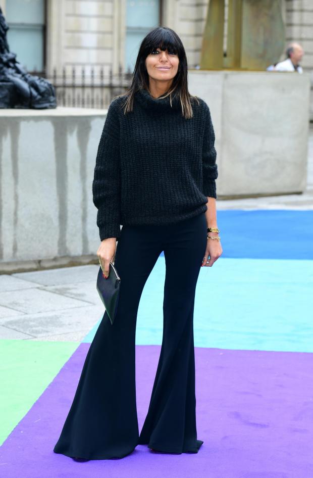 Falmouth Packet: TV presenter Claudia Winkleman who will be celebrating her 50th birthday this weekend attending the Royal Academy of Arts Summer Exhibition Preview Party held at Burlington House, London in 2013. Credit: PA