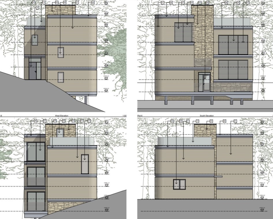 An example of one of the proposed units. Image Dyer Architects/Cornwall planning