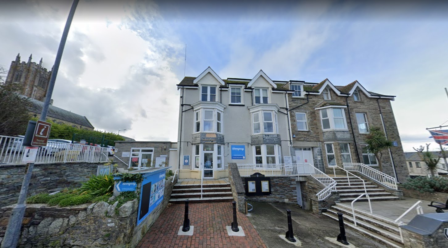 The Marcus Hill offices in Newquay which Cornwall Council is looking to release as part of plans to reduce its estate (Image: Google)
