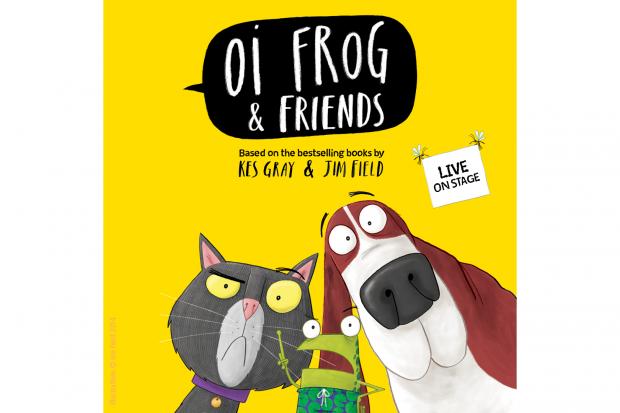 Oi Frog and Friends is appearing at the hall for Cornwall next month