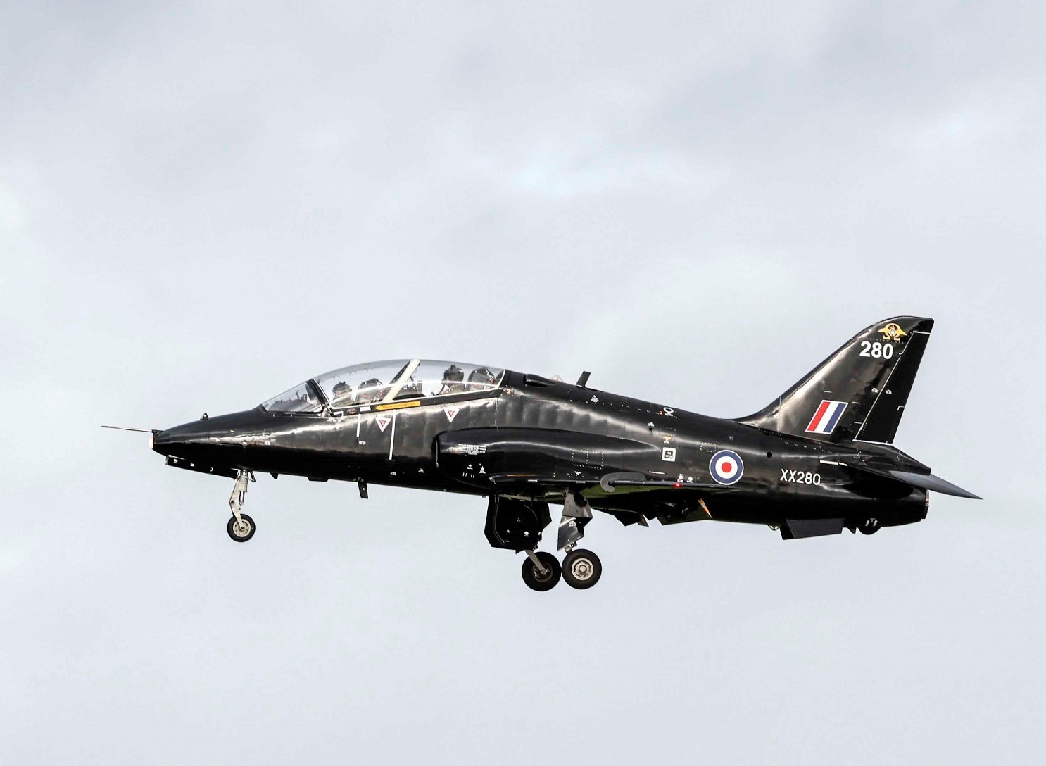 Hawk jet at RNAS Culdrose