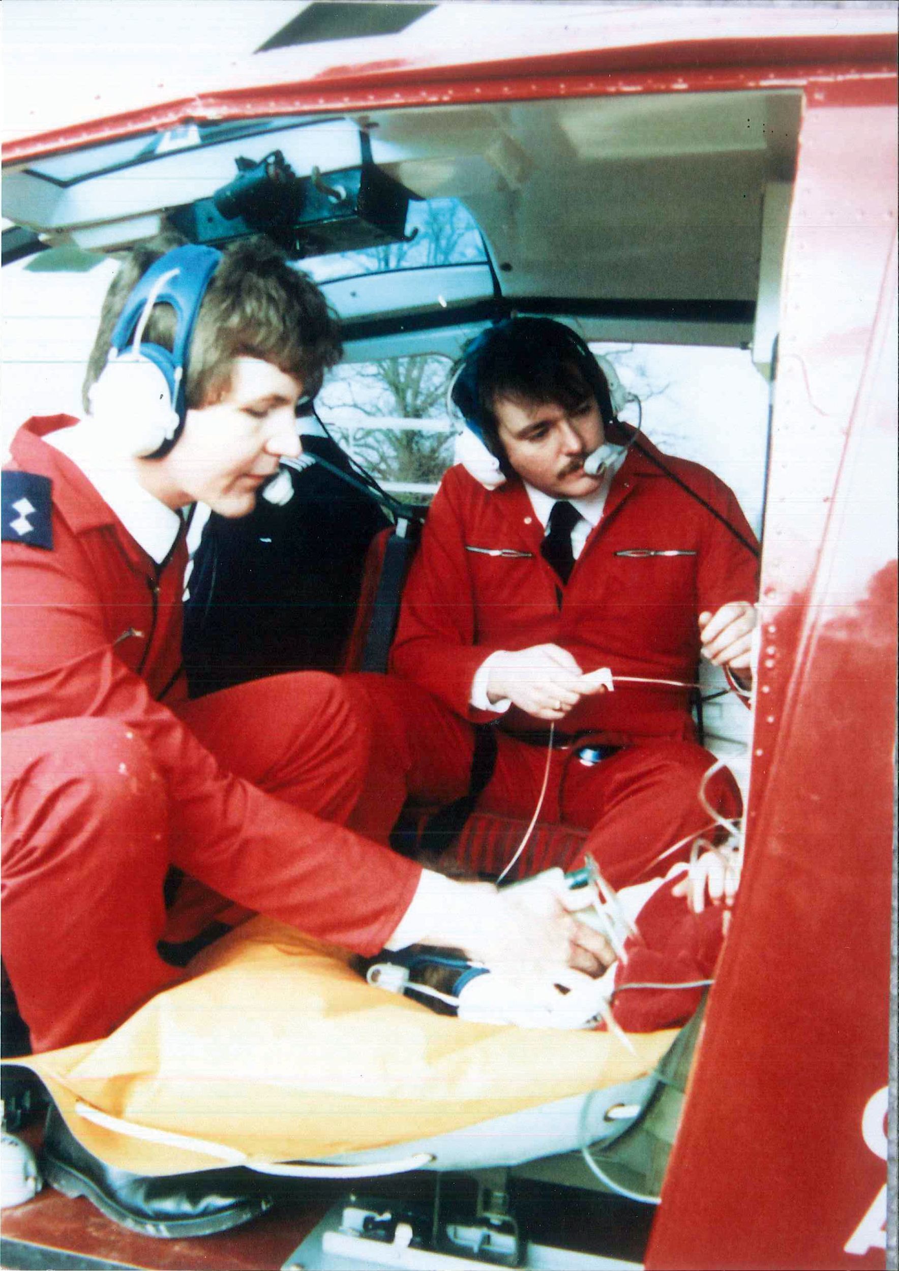 A rescue for the first Cornwall Air Ambulance