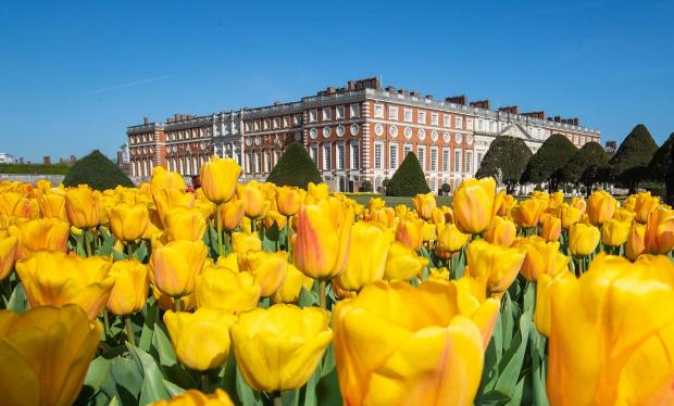 Falmouth Packet: Hampton Court Palace is located in south west London. Picture: PA
