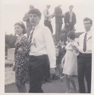 Susan and partner Mike Courtis in 1967