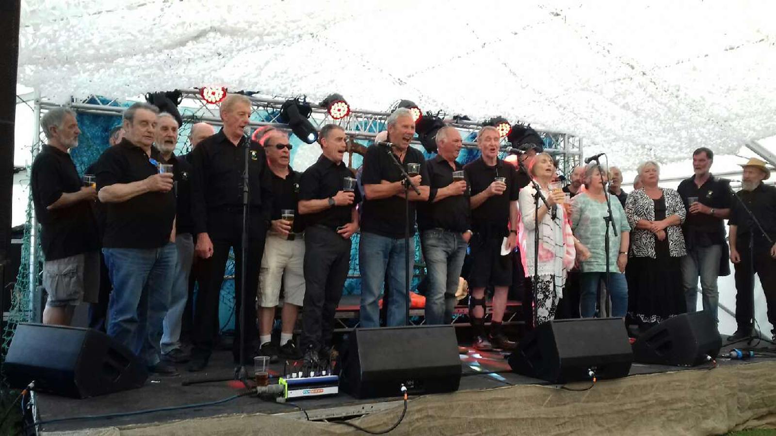 The Cadgwith Singers are one of over 70 groups will be performing at this years festival
