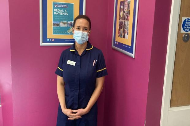 A sepsis nurse is to take on a charity challenge of walking on broken glass and Lego